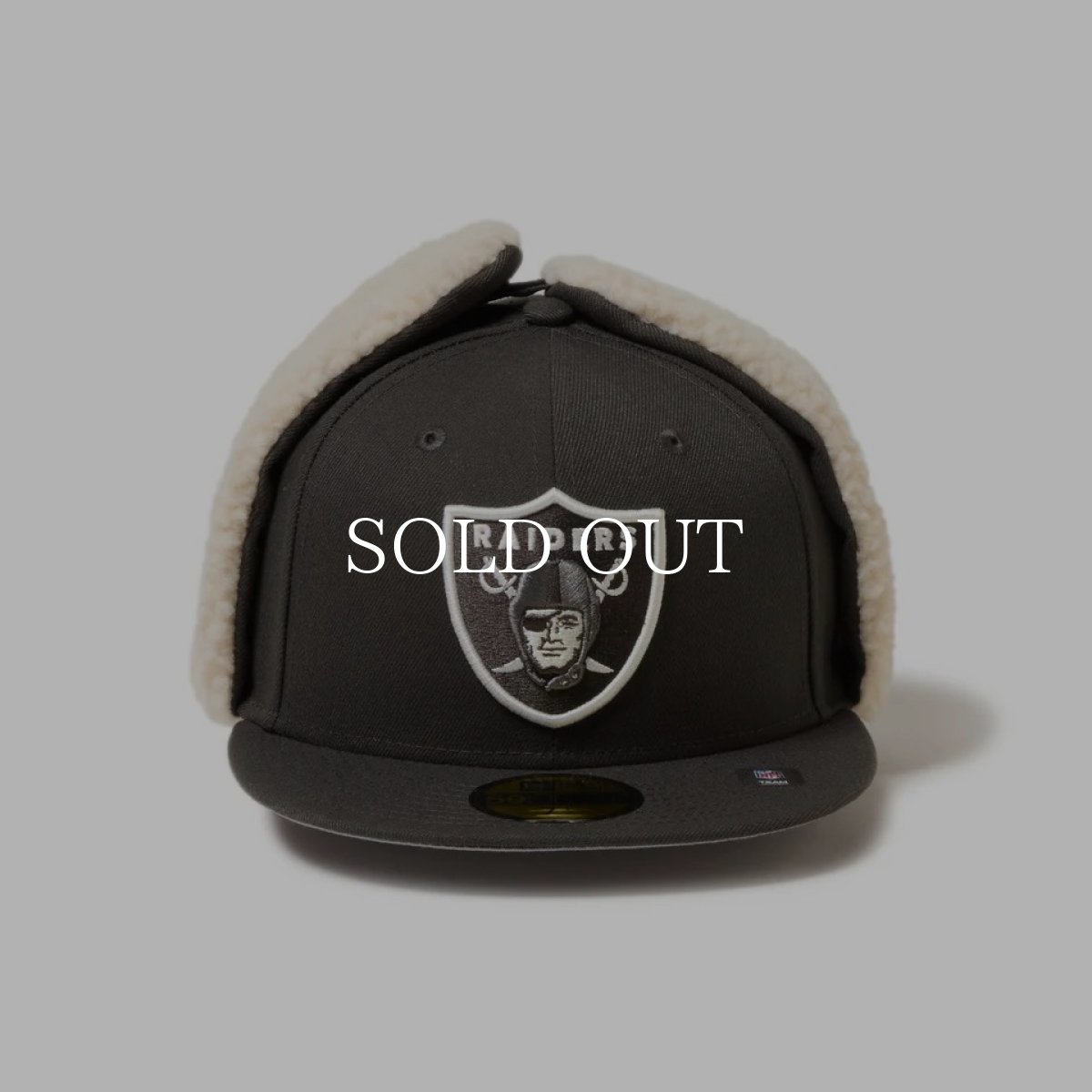 画像3: NEW ERA  59FIFTY Dog Ear ドッグイヤー ラスベガス・レイダース ダークピューター (3)