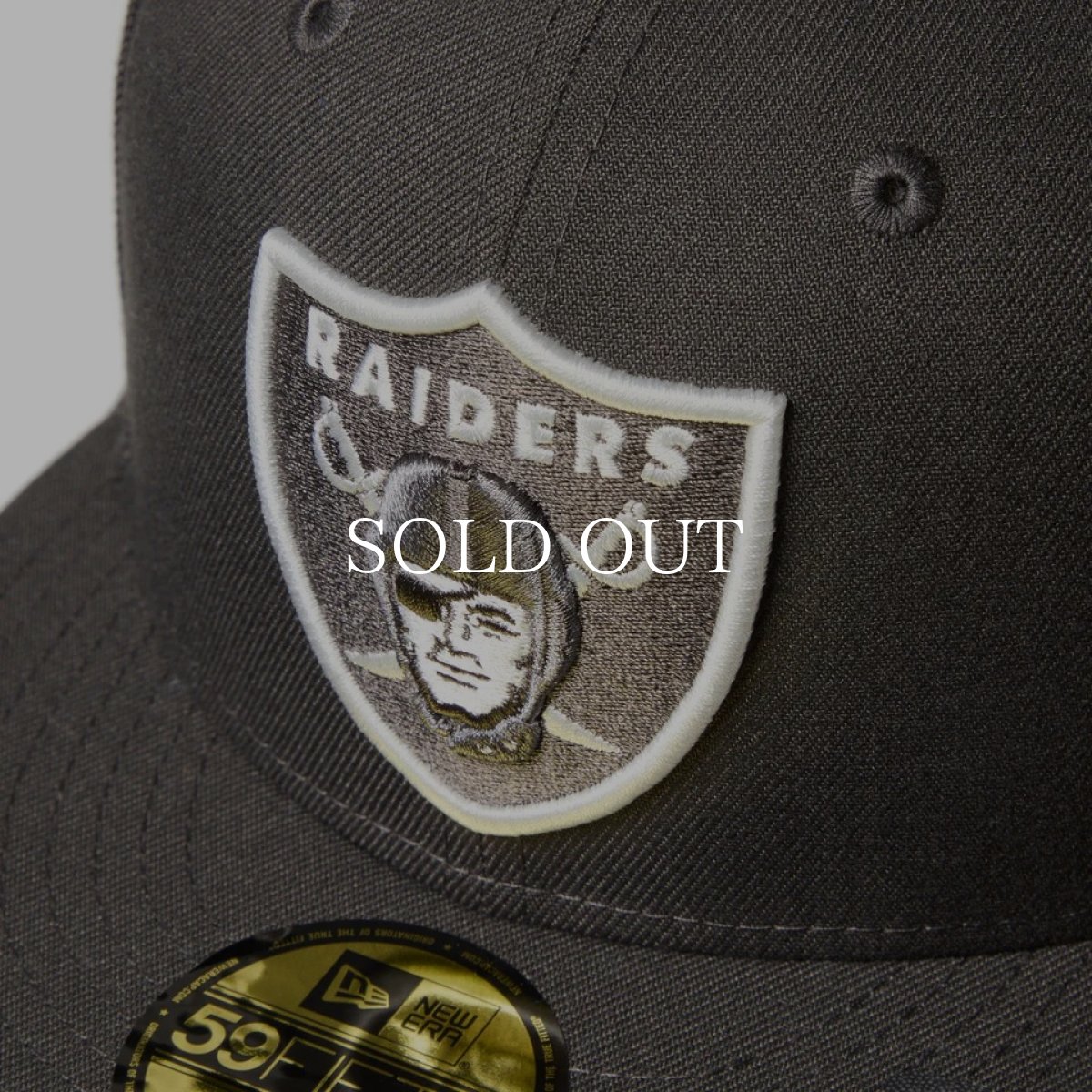 画像11: NEW ERA  59FIFTY Dog Ear ドッグイヤー ラスベガス・レイダース ダークピューター (11)