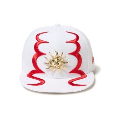 画像5: NEW ERA  59FIFTY TARO OKAMOTO 岡本太郎 太陽の塔 ピンズ ホワイト (5)