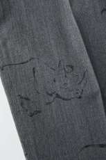 画像4: OLD JOE   ORIGINAL PRINTED EASY TROUSER (Animal Drawing) (4)