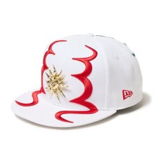 画像4: NEW ERA  59FIFTY TARO OKAMOTO 岡本太郎 太陽の塔 ピンズ ホワイト (4)