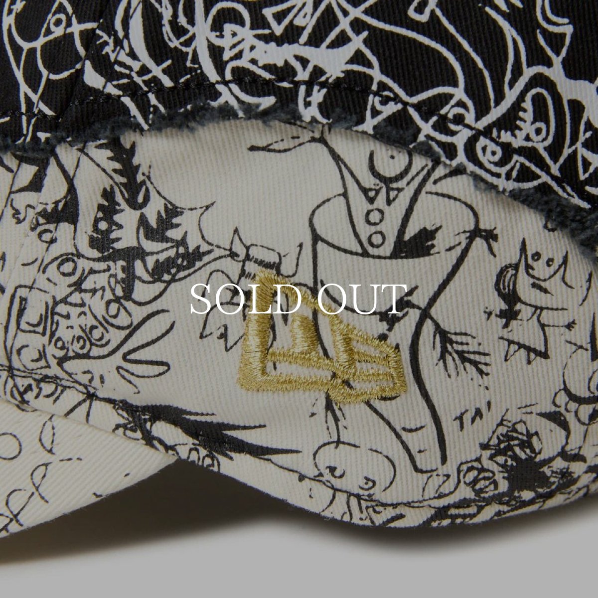 画像8: NEW ERA  9THIRTY TARO OKAMOTO 岡本太郎 バイザー ブラック/クロームホワイト (8)