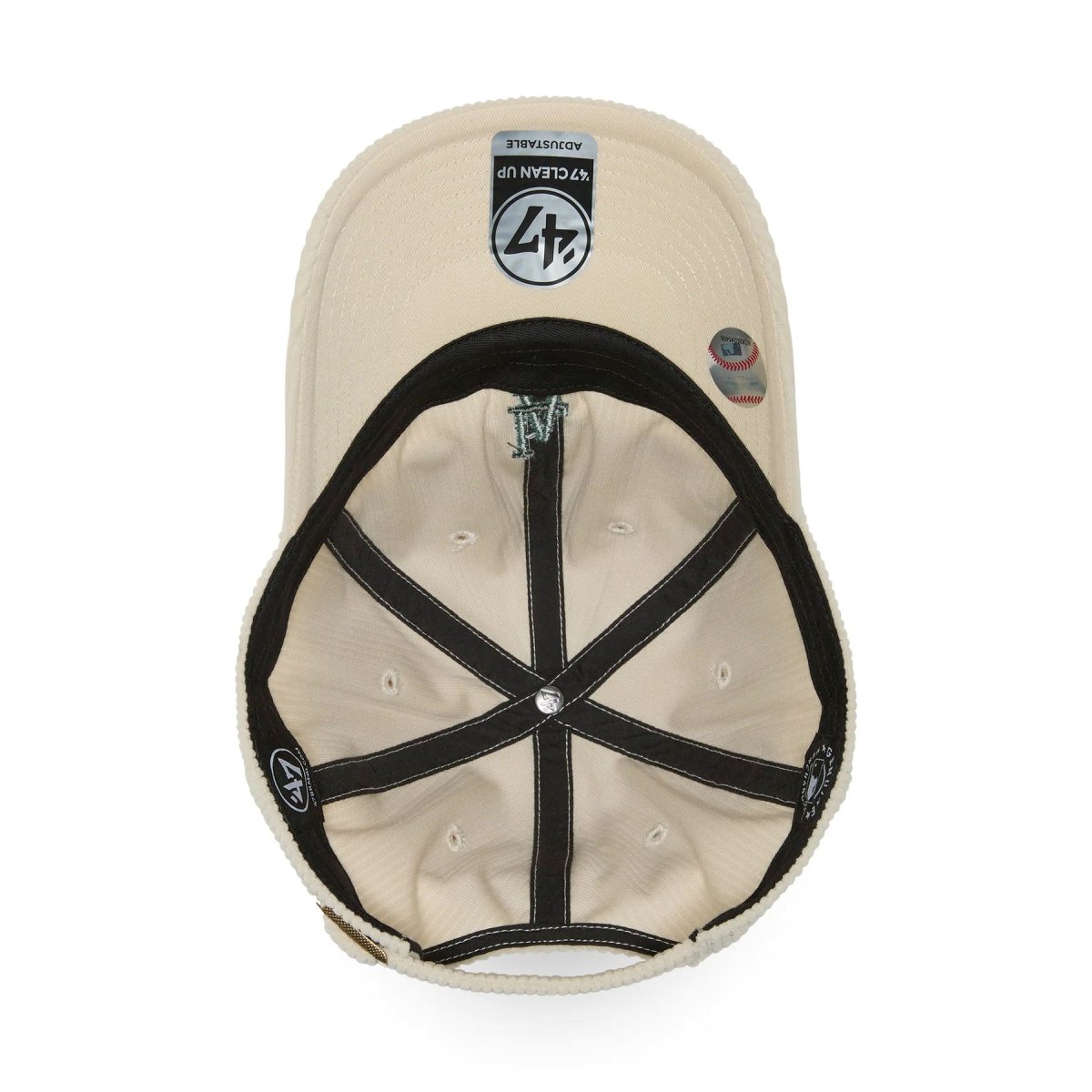 画像5: '47  47 クリーンナップ ロサンゼルス・ドジャース Corduroy コーデュロイ ナチュラル ベースランナー (5)