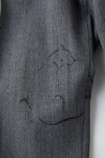 画像6: OLD JOE   ORIGINAL PRINTED EASY TROUSER (Animal Drawing) (6)