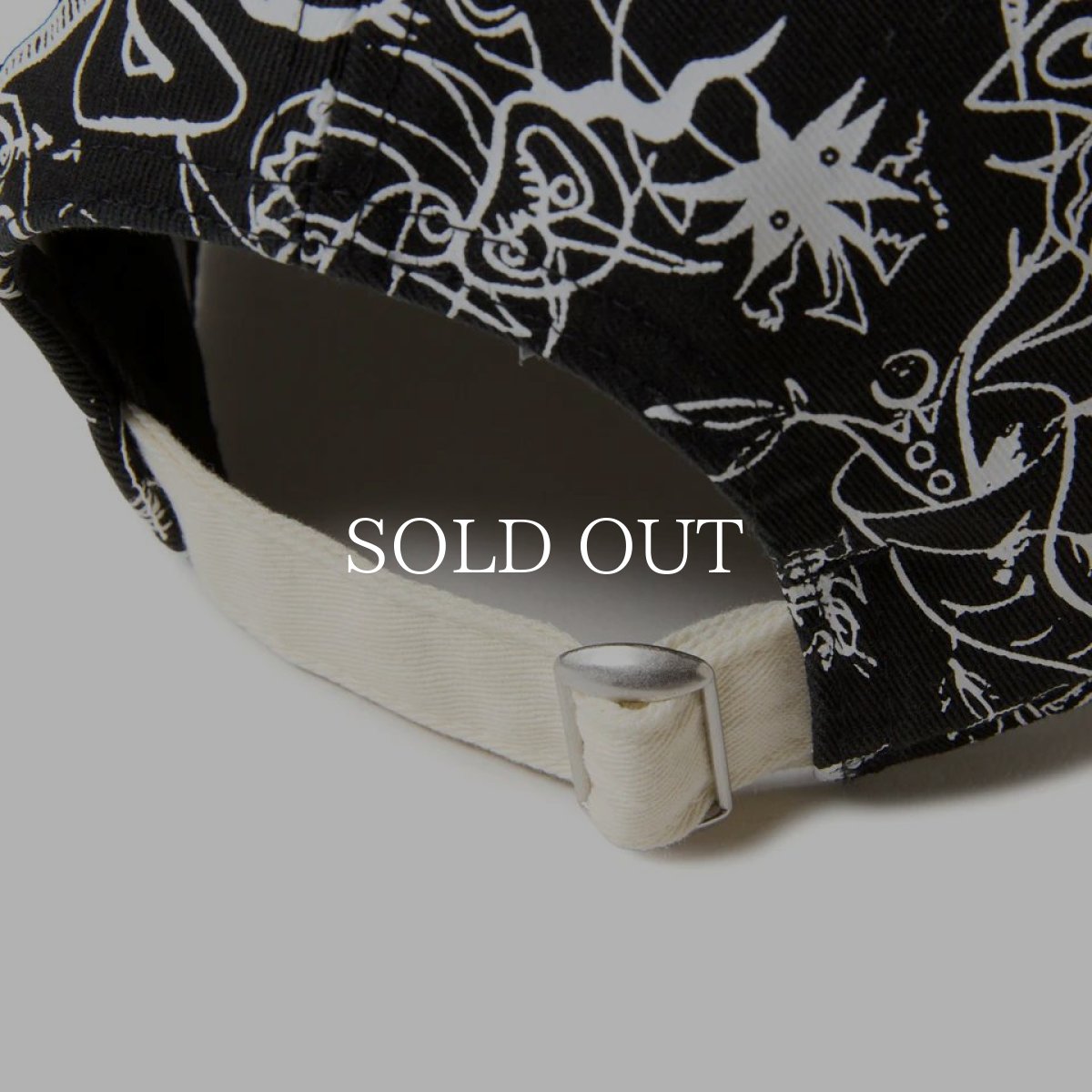 画像9: NEW ERA  9THIRTY TARO OKAMOTO 岡本太郎 バイザー ブラック/クロームホワイト (9)