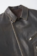 画像4: OLD JOE   PATINA HORSE-HIDE HENDRICK JACKET (4)