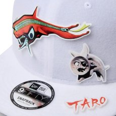 画像9: NEW ERA  9FIFTY TARO OKAMOTO 岡本太郎 パッチ ホワイト (9)
