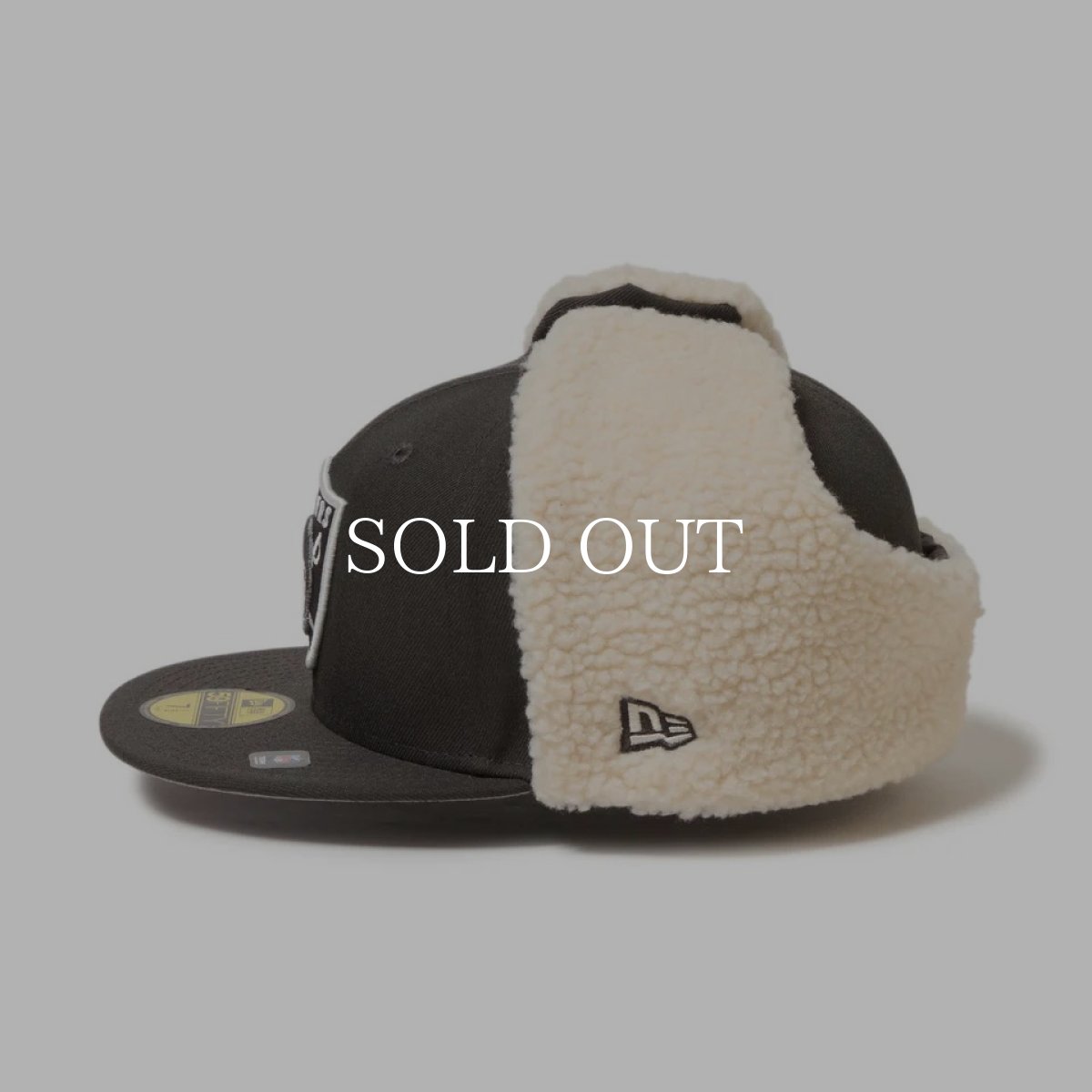画像2: NEW ERA  59FIFTY Dog Ear ドッグイヤー ラスベガス・レイダース ダークピューター (2)