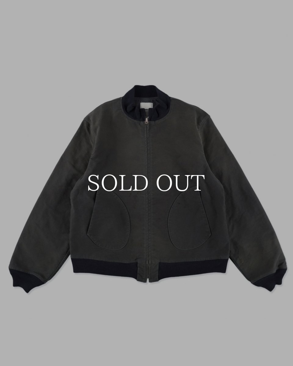 画像1: BOW WOW  USN DECK ZIP JACKET AGED (1)