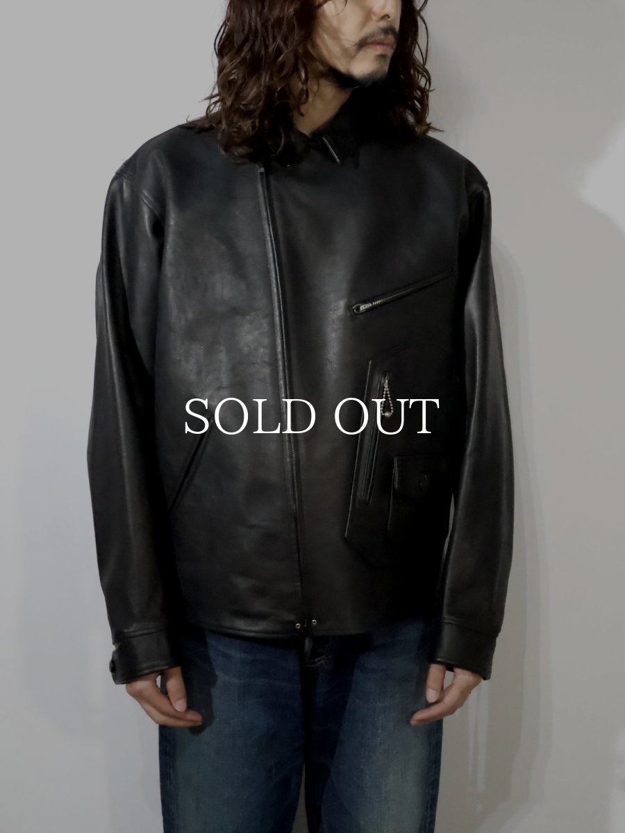 画像3: OLD JOE   PATINA HORSE-HIDE HENDRICK JACKET (3)