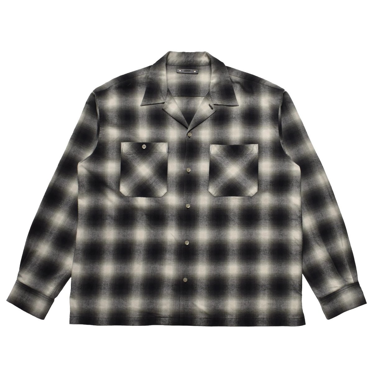 画像21: MINEDENIM  C.Flannel Ombre Open Collar SH (21)