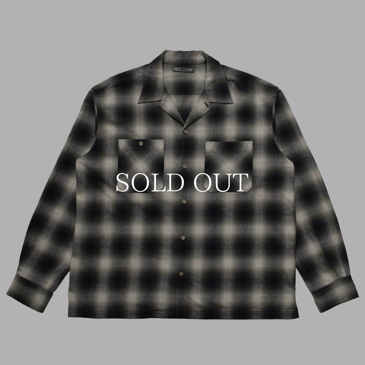 画像21: MINEDENIM  C.Flannel Ombre Open Collar SH (21)