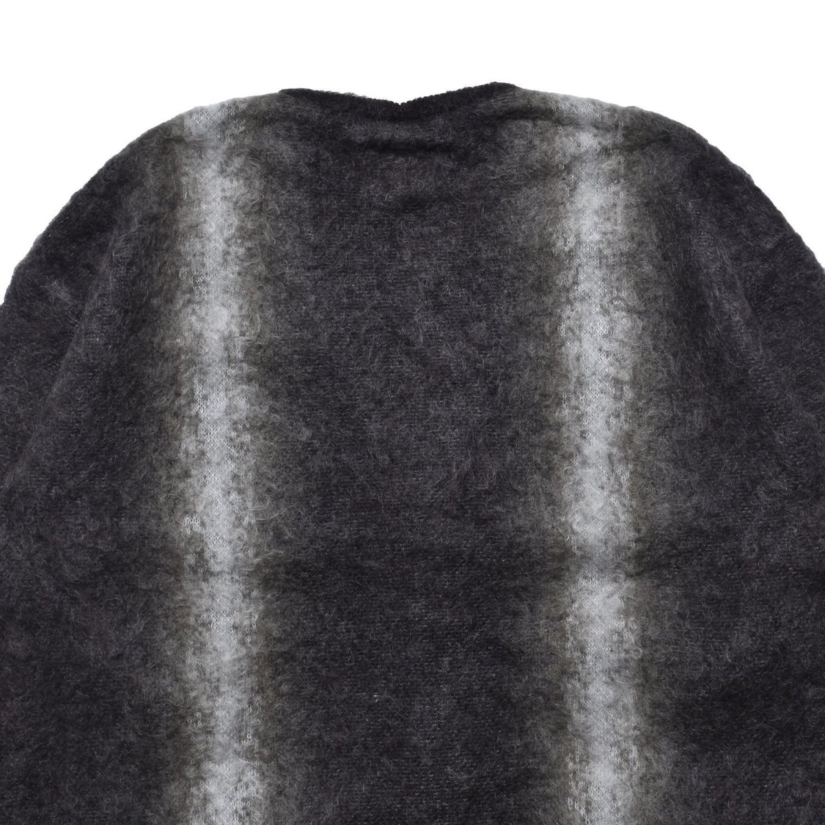 画像5: MINEDENIM  Fuzzy Stripe Mohair Knit Cardigan (5)