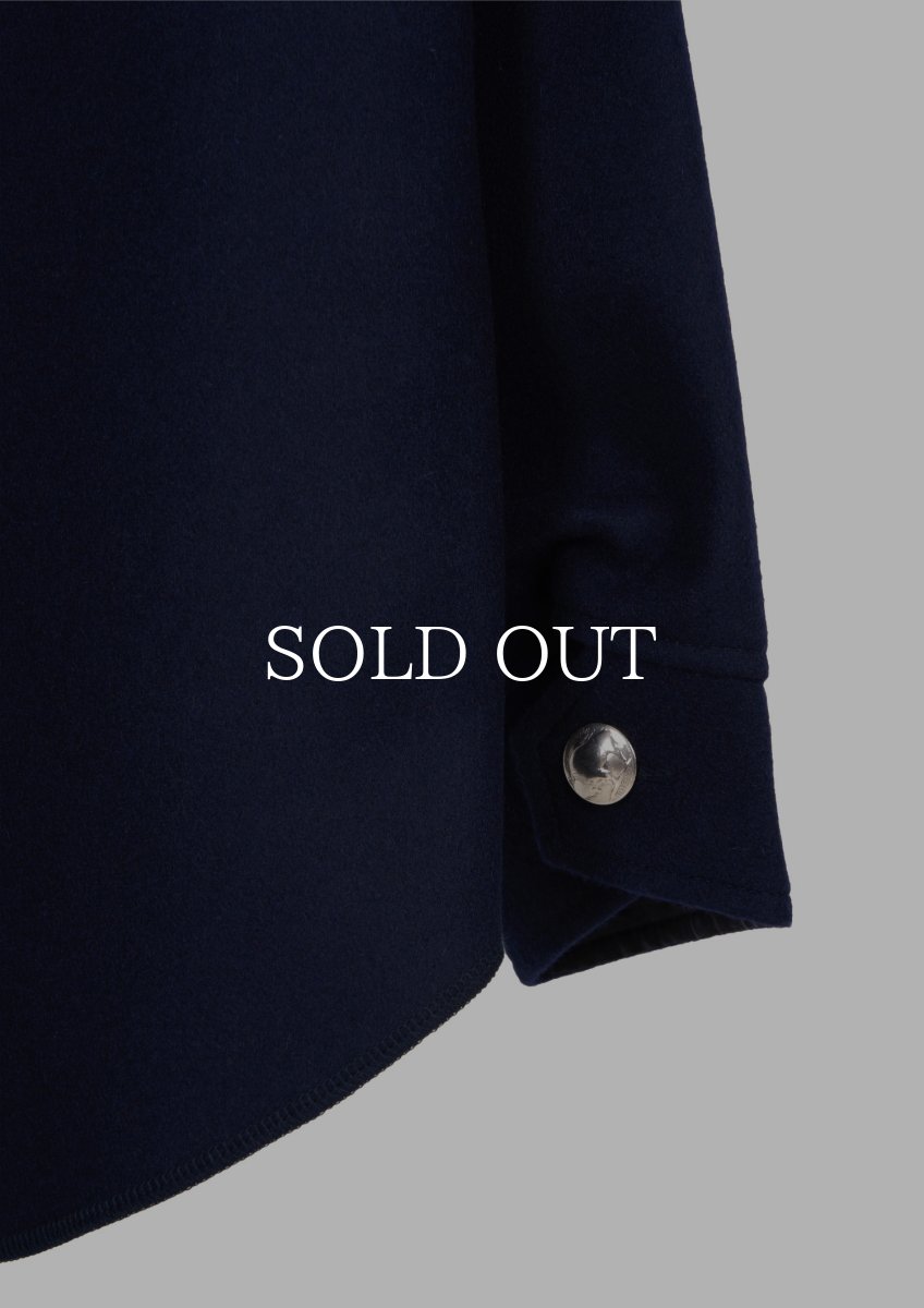 画像6: MASSES  MELTON CPO JKT (6)