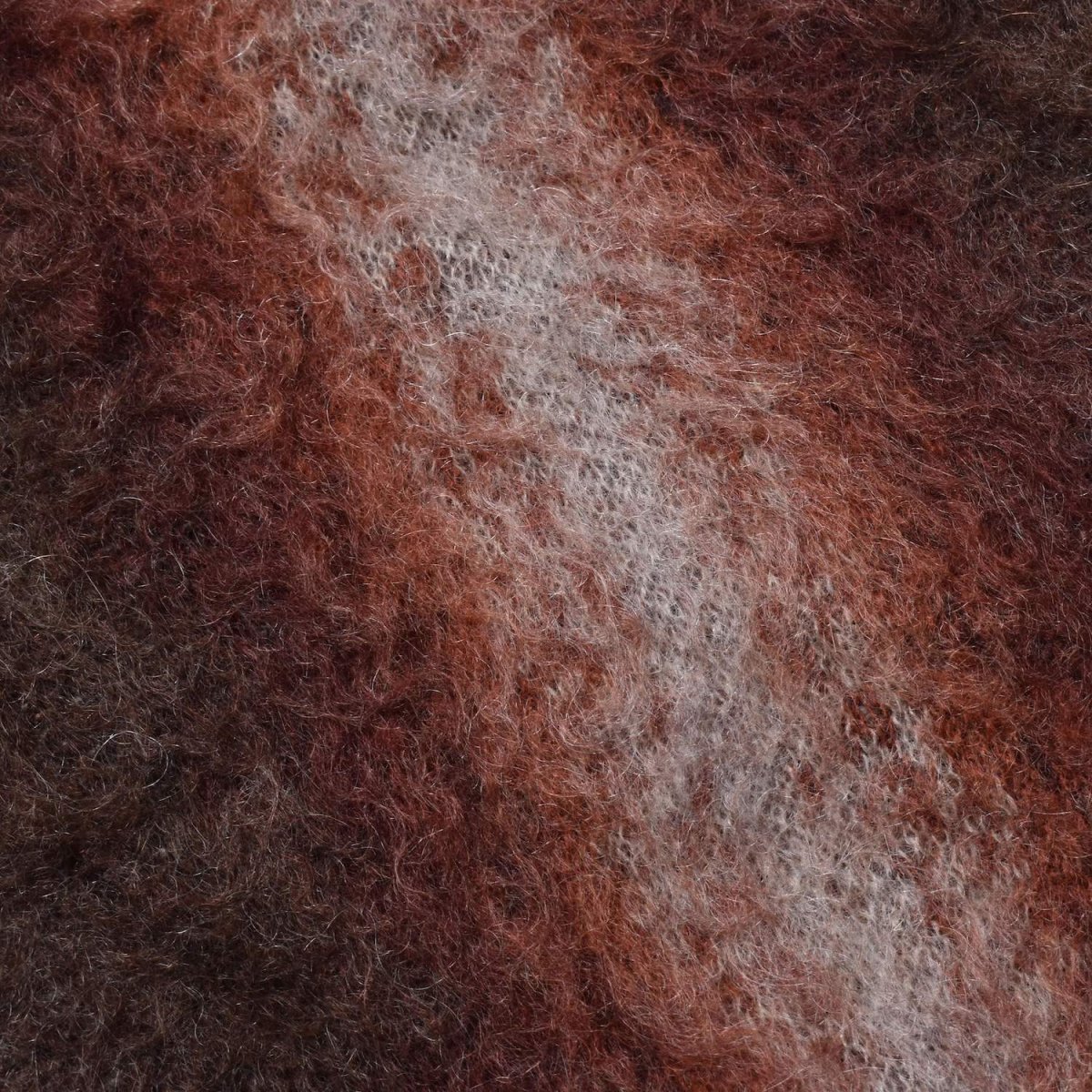 画像15: MINEDENIM  Fuzzy Stripe Mohair Knit Cardigan (15)