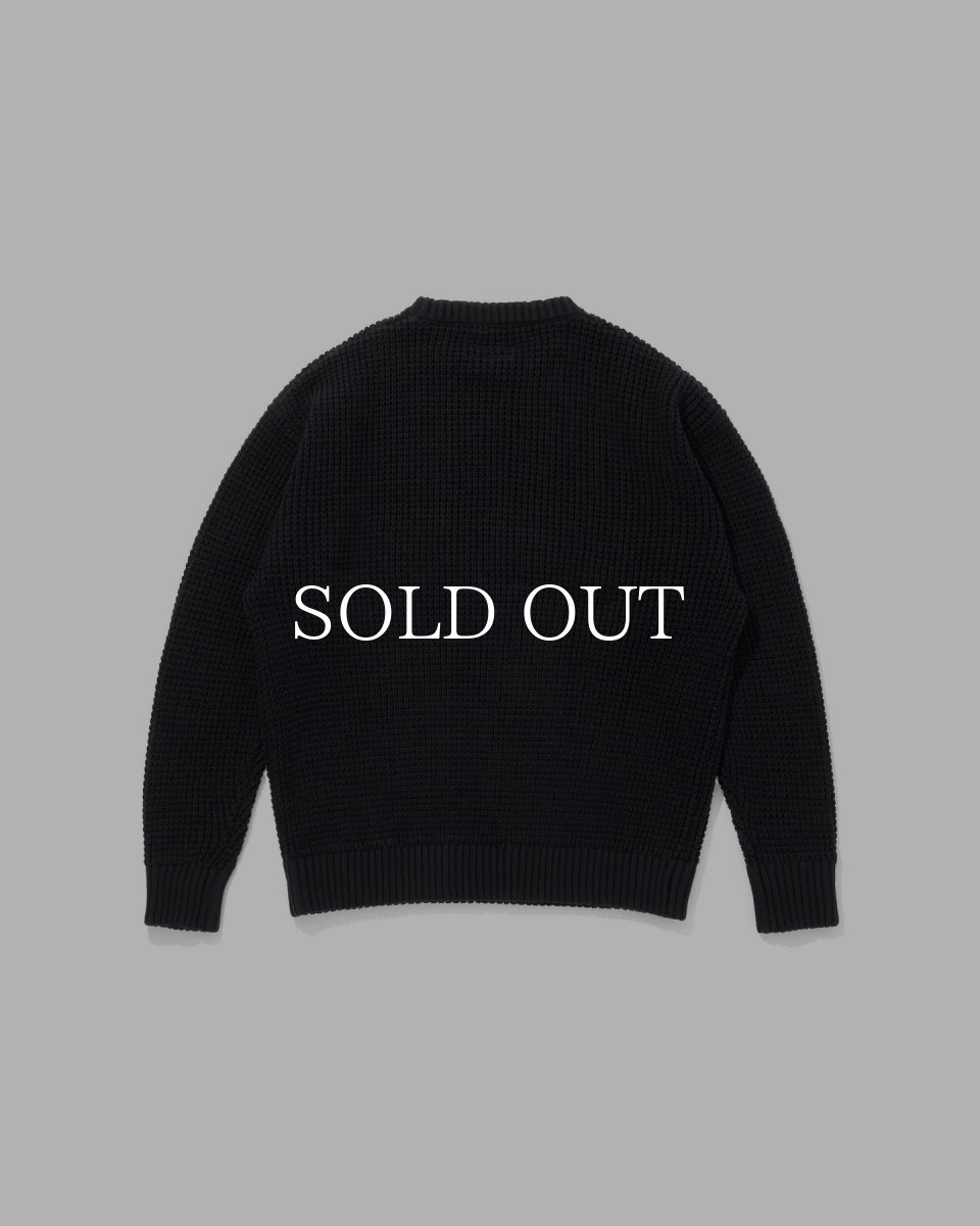 画像2: HideandSeek  Heavy Waffle Knit Sweater (2)