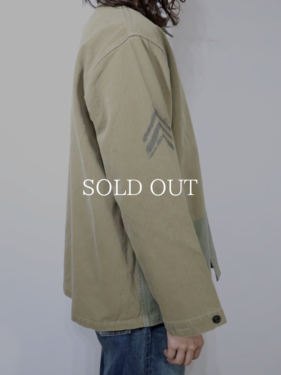 画像5: BOW WOW  USMC M44 HBT TWO-TONE JACKET AGED (5)