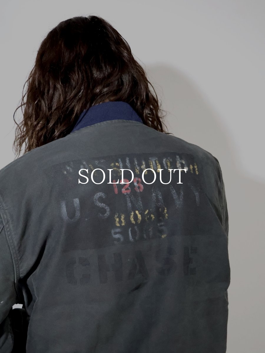 画像4: BOW WOW  USN DECK ZIP JACKET AGED (4)