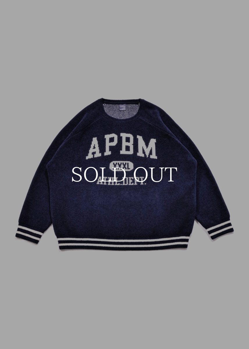 画像1: APPLEBUM  “APBM” Mall Knit Sweater (1)