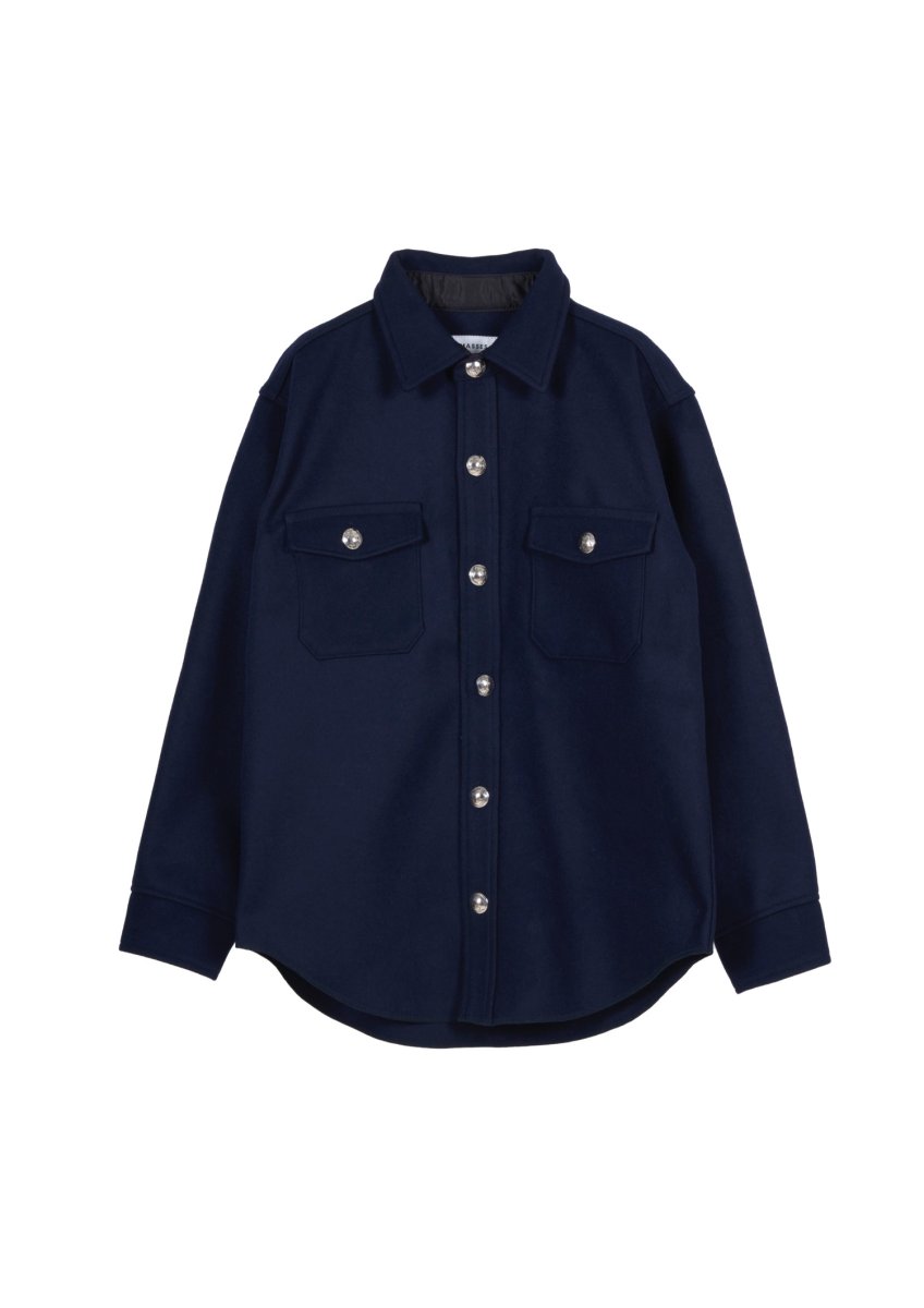 画像1: MASSES  MELTON CPO JKT (1)