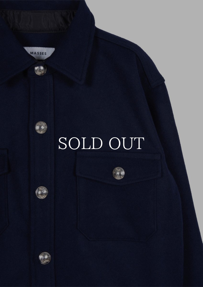 画像5: MASSES  MELTON CPO JKT (5)