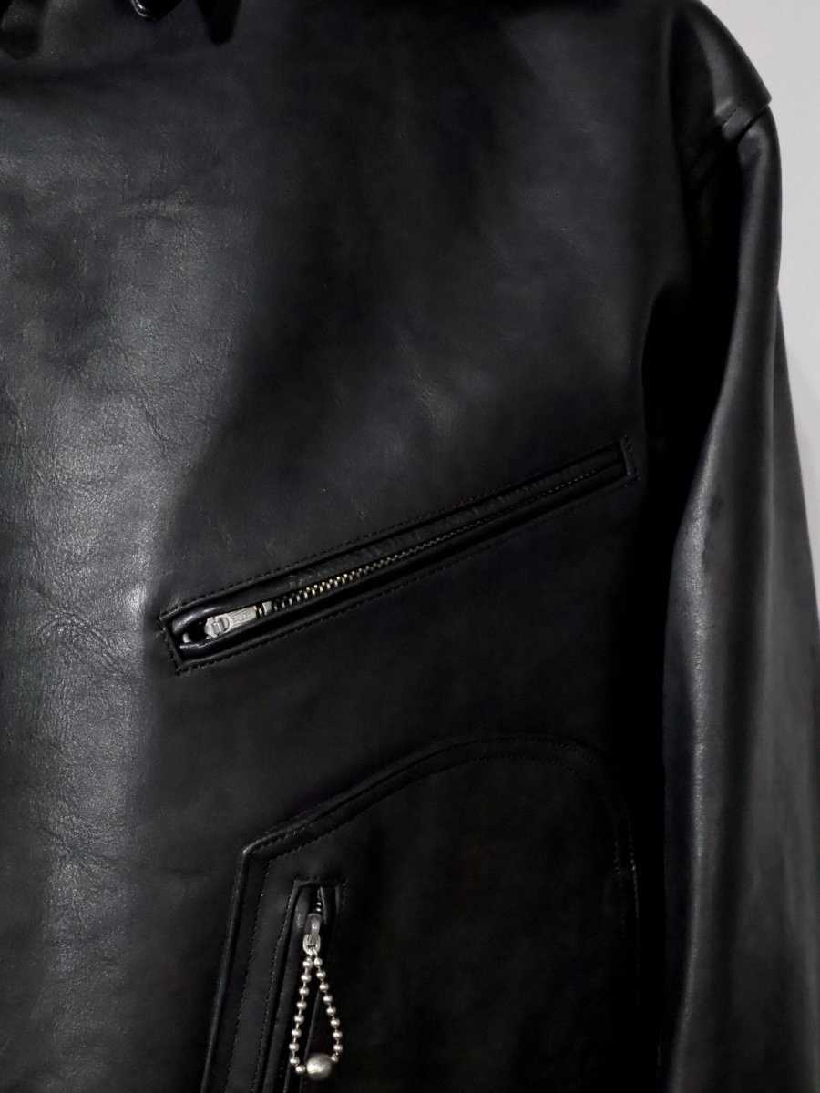 画像4: OLD JOE   PATINA HORSE-HIDE HENDRICK JACKET (4)