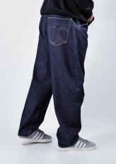 画像10: APPLEBUM  “Selena” Wide Tapered Denim Pants (One Wash) (10)