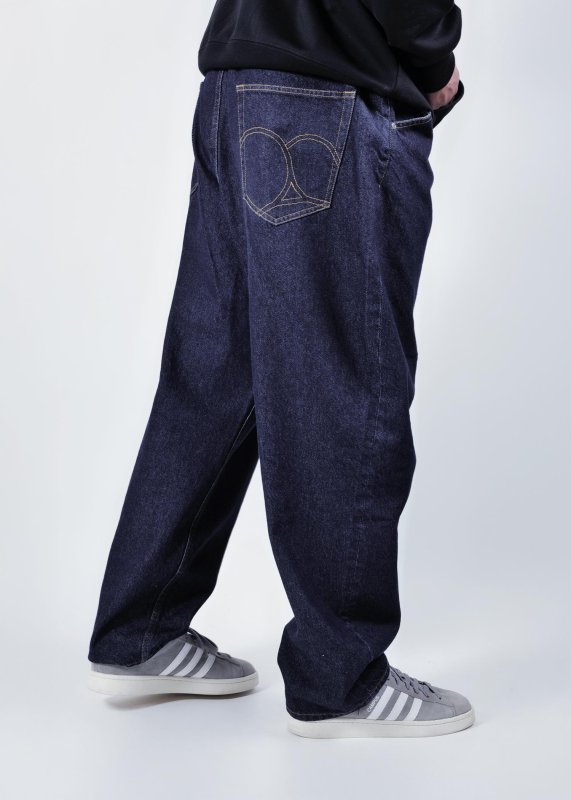 APPLEBUM “Selena” Wide Tapered Denim Pants (One Wash) 2520801O