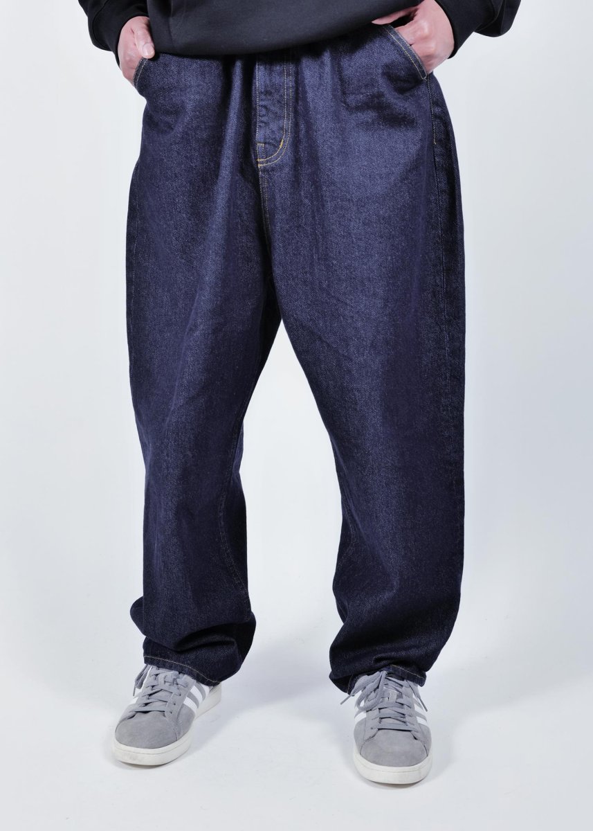 画像5: APPLEBUM  “Selena” Wide Tapered Denim Pants (One Wash) (5)