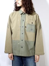 画像3: BOW WOW  USMC M44 HBT TWO-TONE JACKET AGED (3)