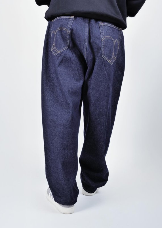 APPLEBUM “Selena” Wide Tapered Denim Pants (One Wash) 2520801O