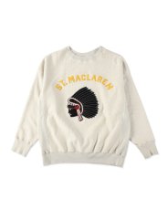 画像1: BOW WOW  ST. MACLAREN UNIV. SWEATSHIRT AGED (1)