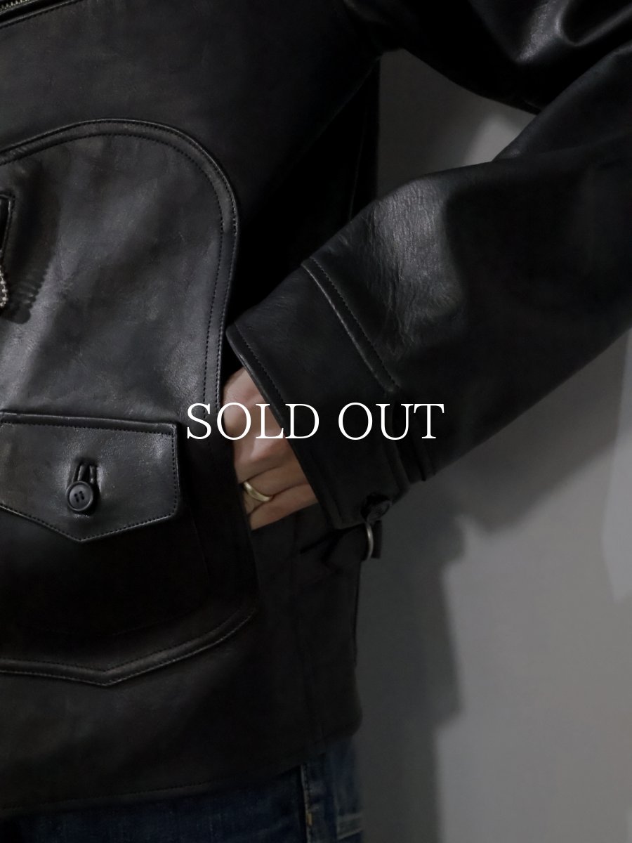 画像6: OLD JOE   PATINA HORSE-HIDE HENDRICK JACKET (6)
