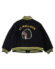 画像2: BOW WOW  ST. MACLAREN UNIV. VARSITY JACKET AGED (2)
