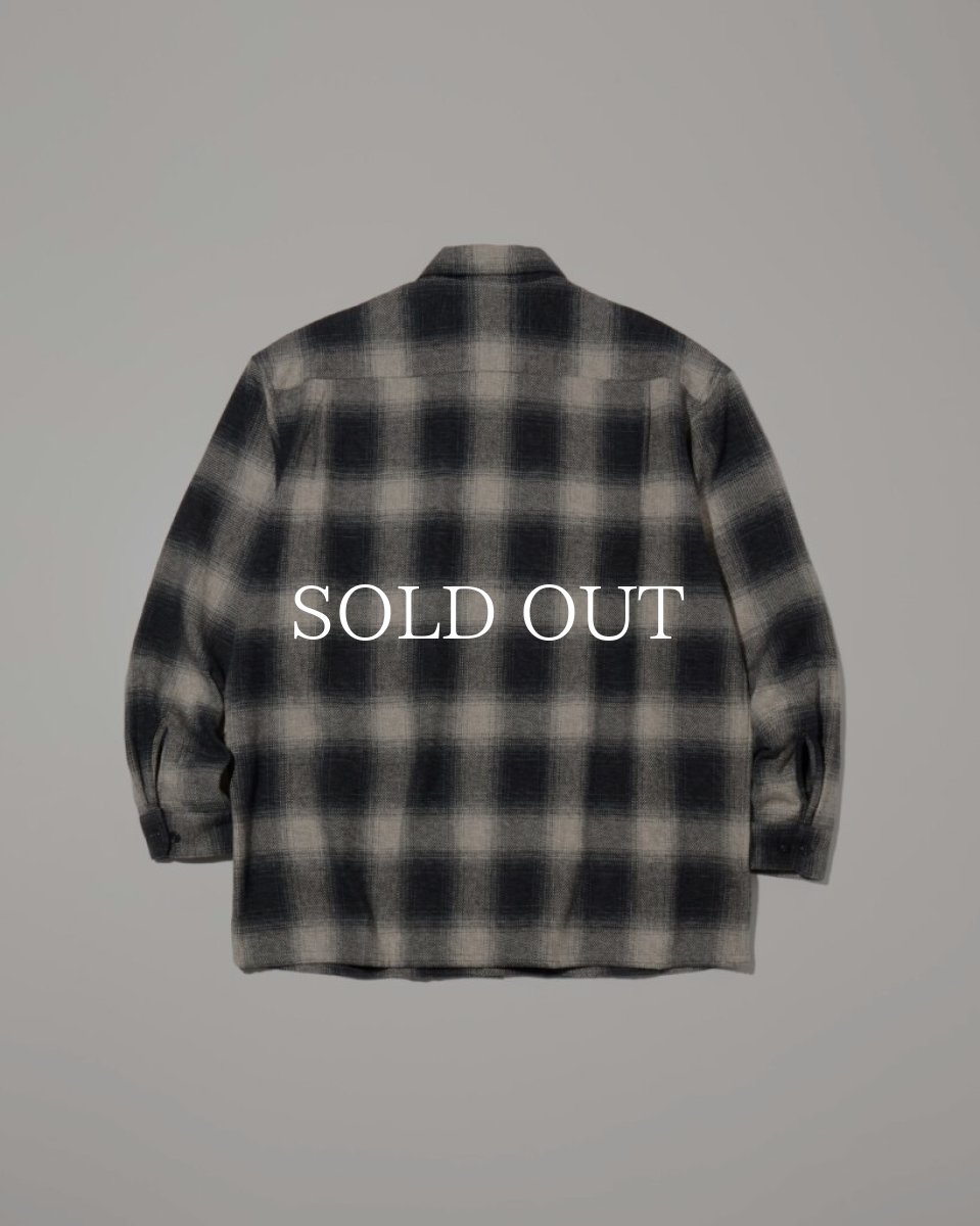 画像2: RADIALL  SHORE-OPEN COLLARED SHIRT L/S (2)