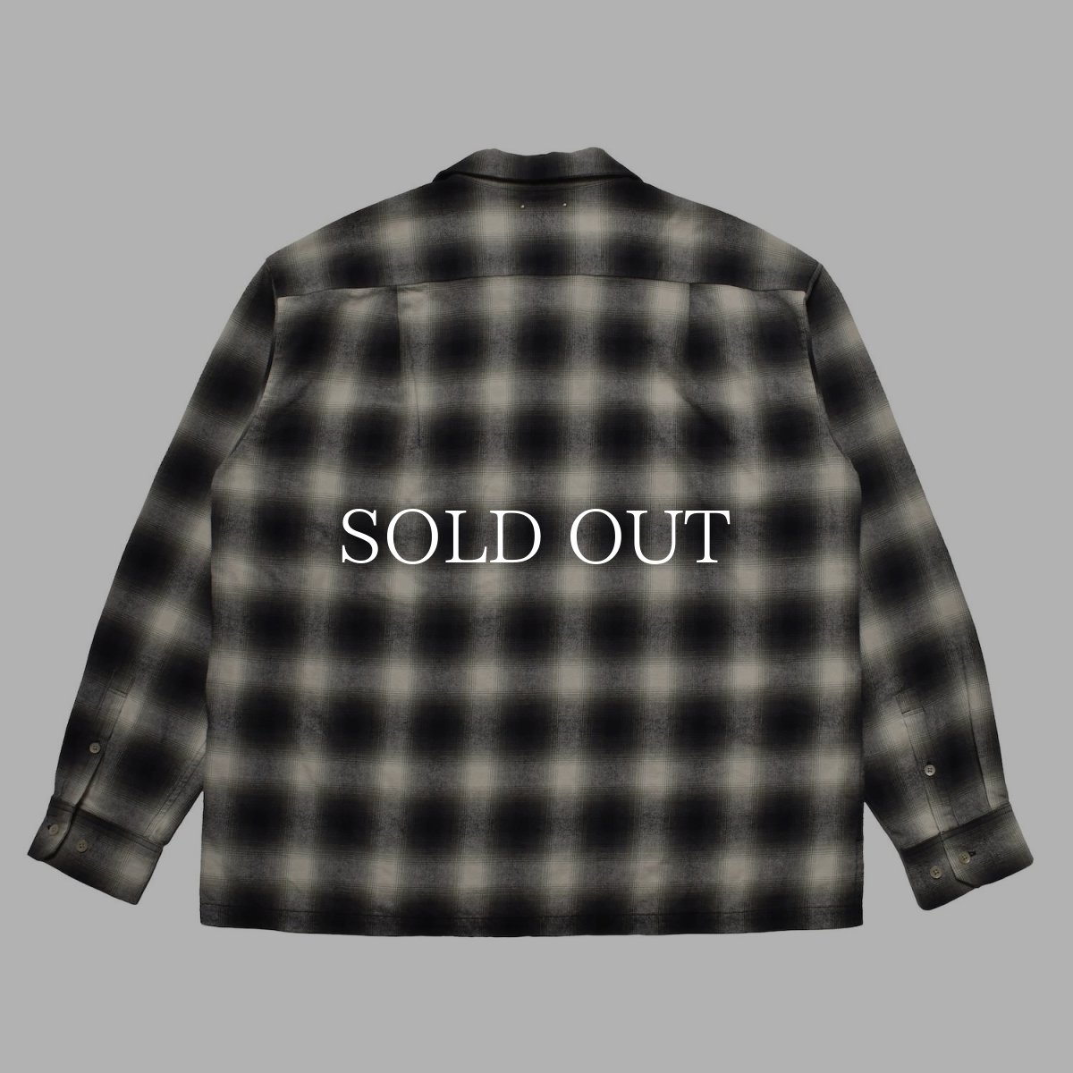 画像22: MINEDENIM  C.Flannel Ombre Open Collar SH (22)