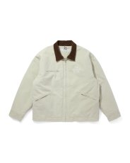 画像3: HideandSeek  Ox Work Zip Jacket(Washed) (3)
