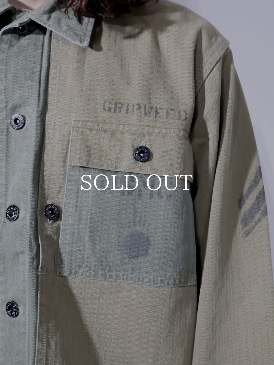 画像4: BOW WOW  USMC M44 HBT TWO-TONE JACKET AGED (4)