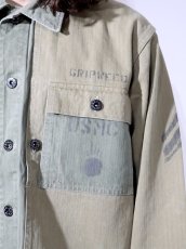画像4: BOW WOW  USMC M44 HBT TWO-TONE JACKET AGED (4)