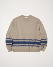 画像1: RADIALL  HUNTINGTON-V NECK SWEATER L/S (1)