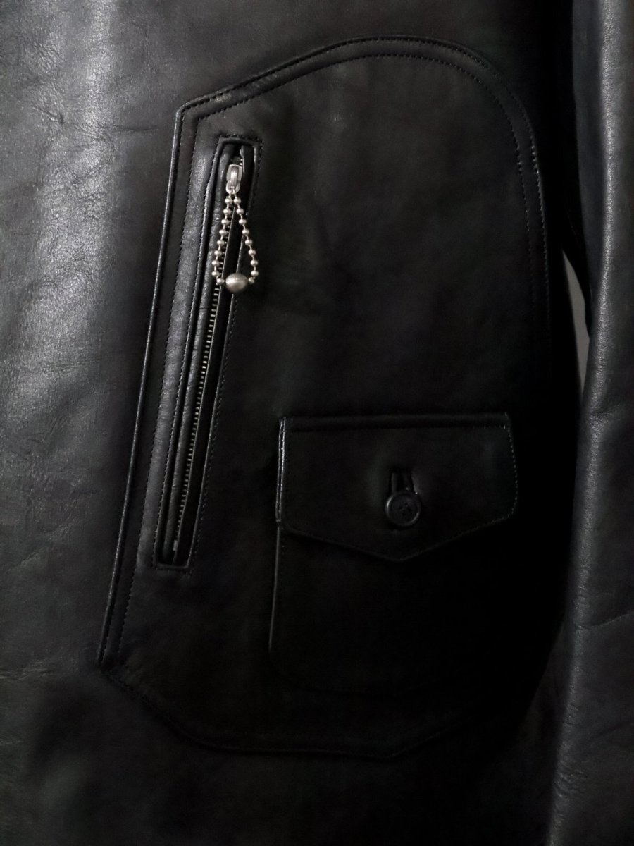 画像5: OLD JOE   PATINA HORSE-HIDE HENDRICK JACKET (5)