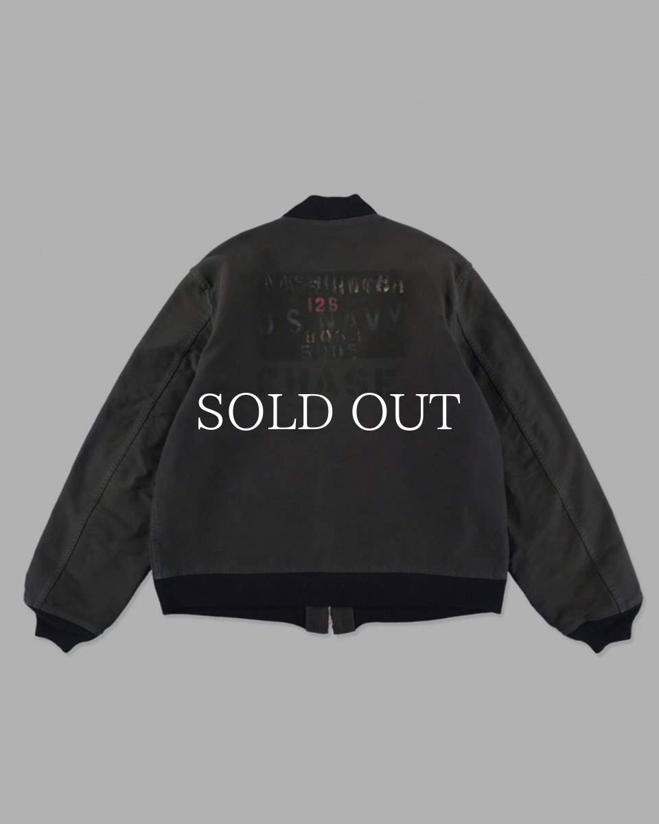 画像2: BOW WOW  USN DECK ZIP JACKET AGED (2)