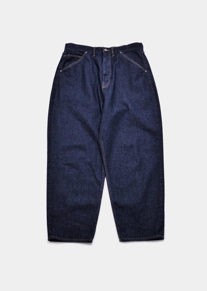 画像1: APPLEBUM  “Selena” Wide Tapered Denim Pants (One Wash) (1)