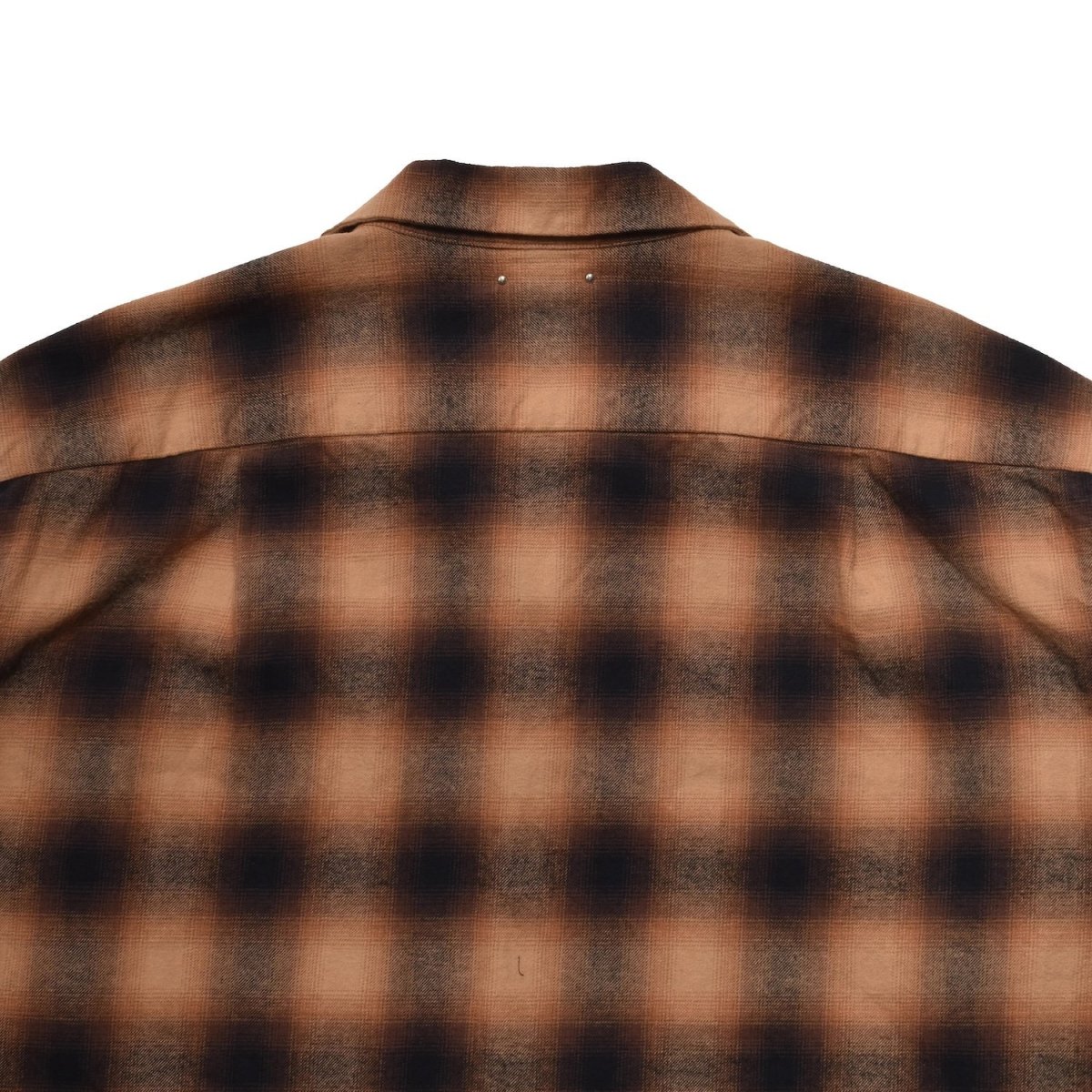 画像18: MINEDENIM  C.Flannel Ombre Open Collar SH (18)
