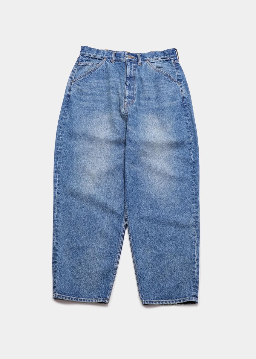 画像1: APPLEBUM  “Selena” Wide Tapered Denim Pants (Damage) (1)