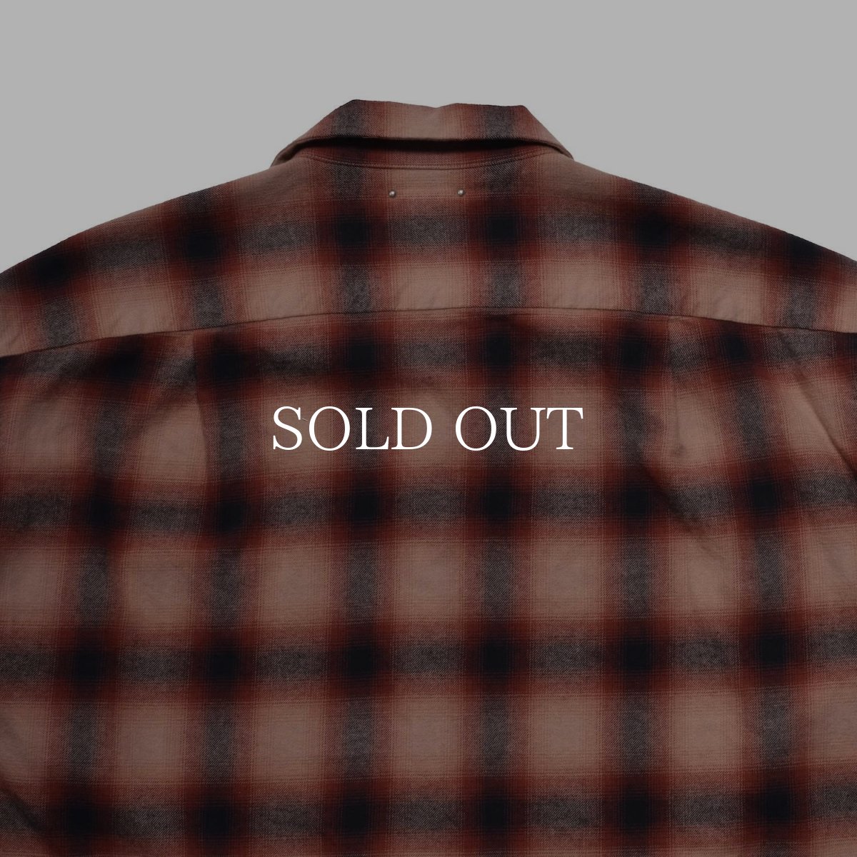 画像6: MINEDENIM  C.Flannel Ombre Open Collar SH (6)