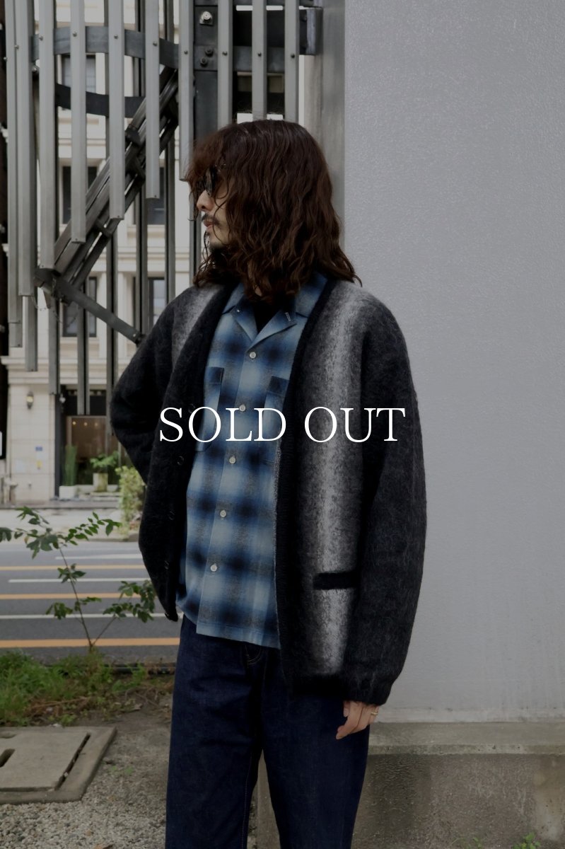 画像3: MINEDENIM  C.Flannel Ombre Open Collar SH (3)