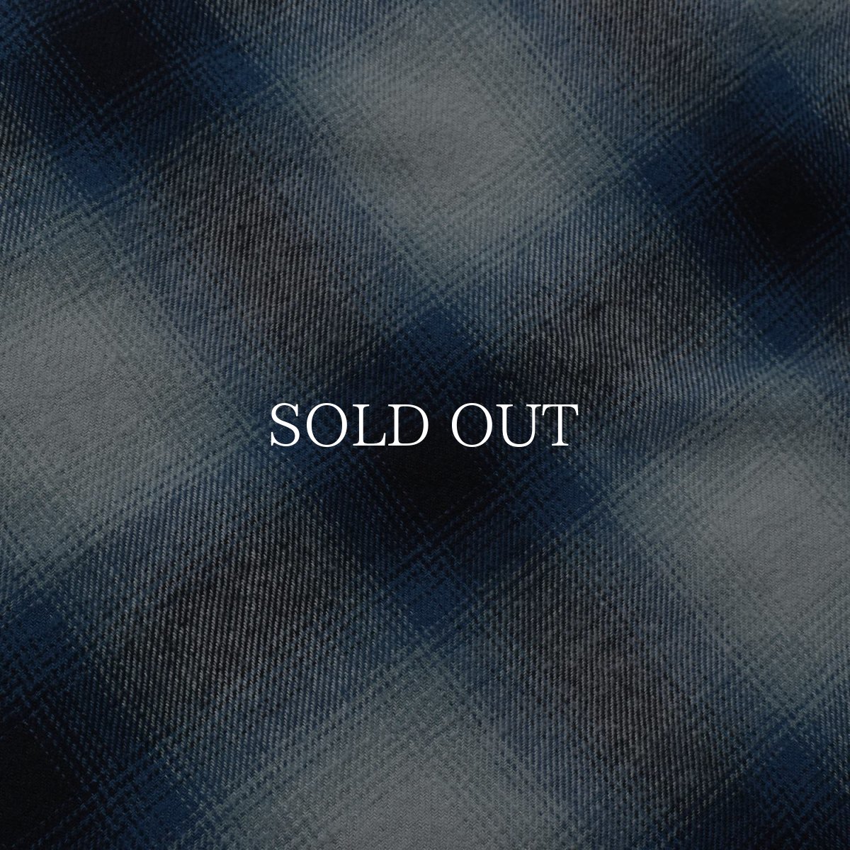 画像14: MINEDENIM  C.Flannel Ombre Open Collar SH (14)