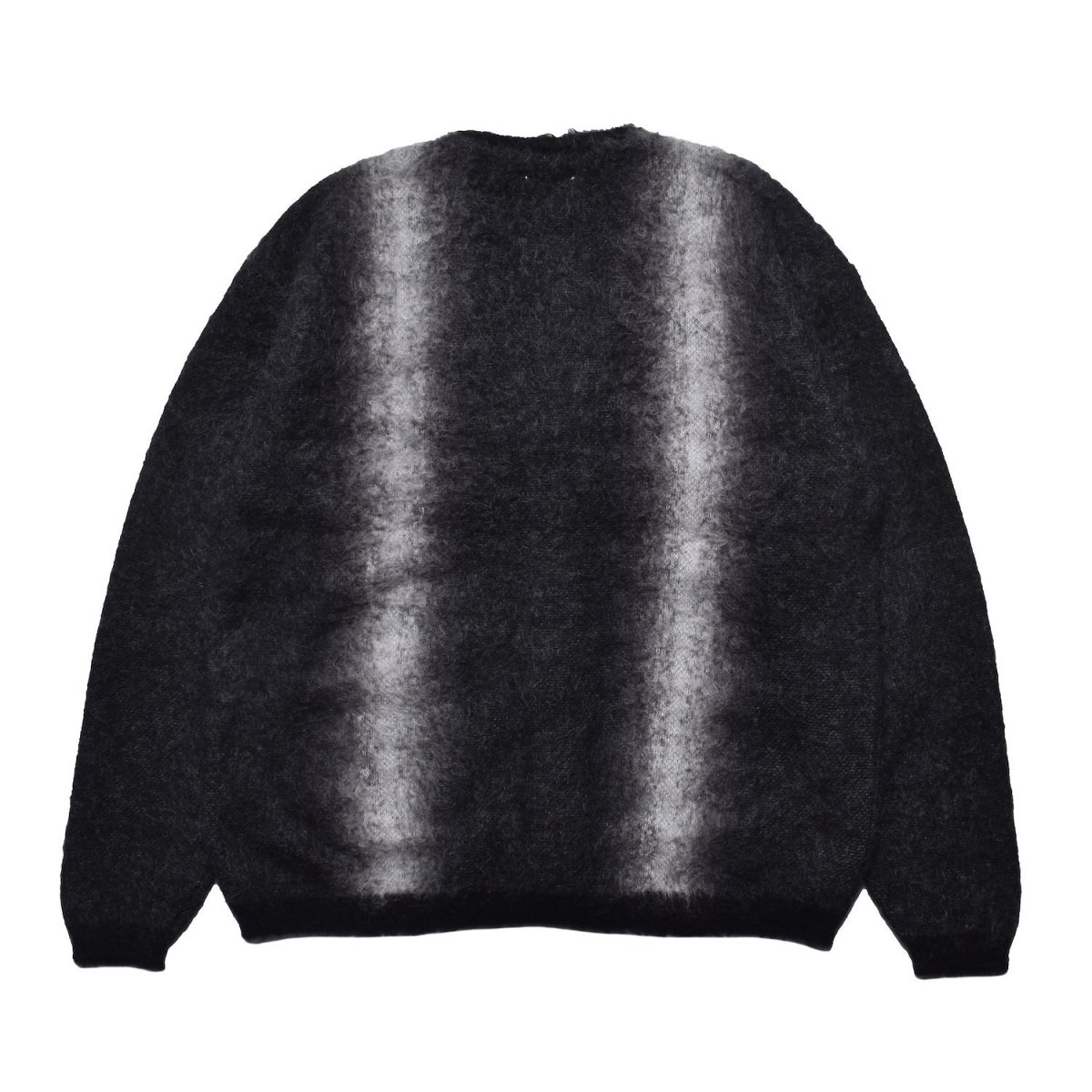 画像17: MINEDENIM  Fuzzy Stripe Mohair Knit Cardigan (17)