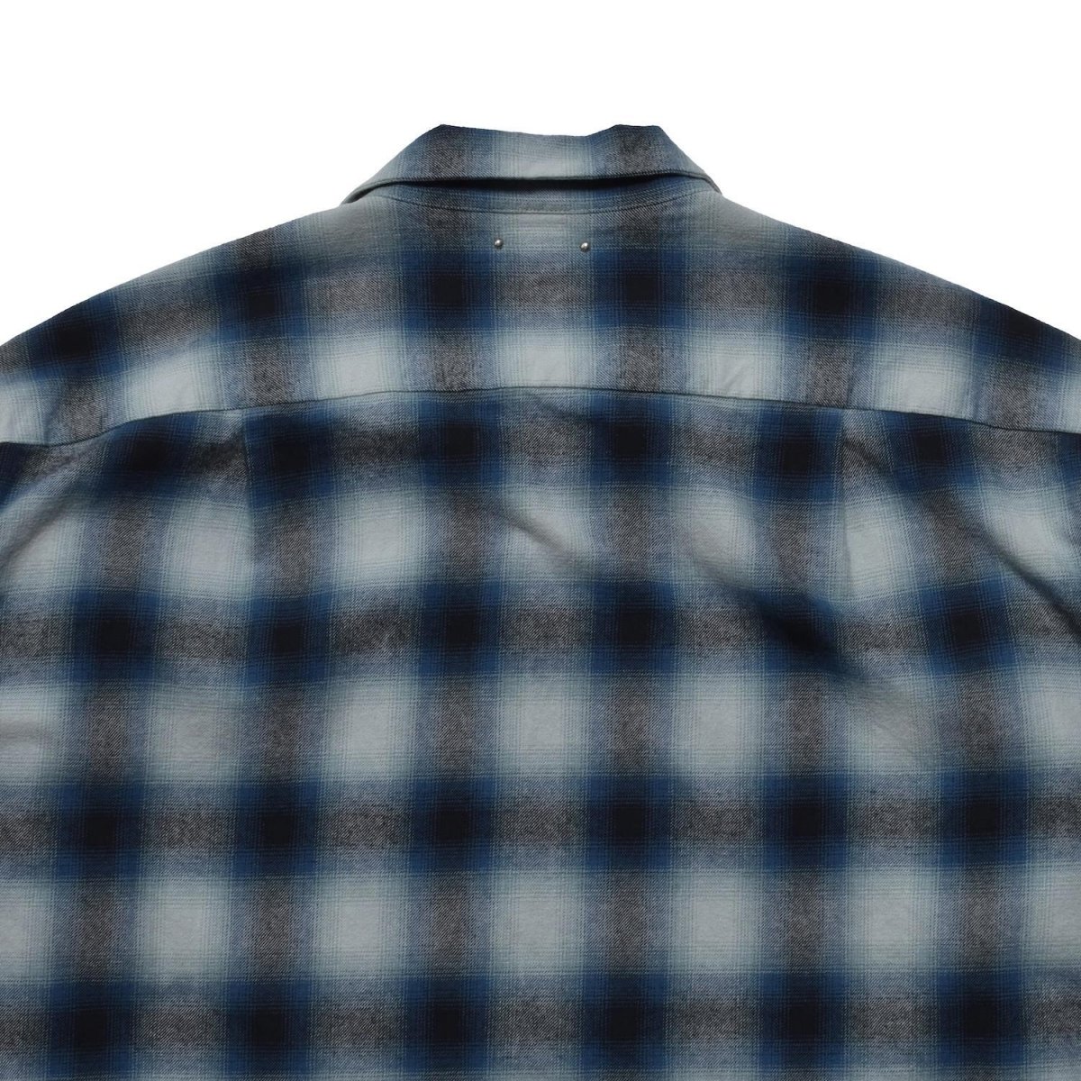画像12: MINEDENIM  C.Flannel Ombre Open Collar SH (12)